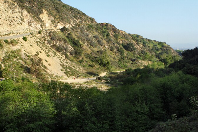 A view overlooking Eaton Canyon Park on Wednesday afternoon, March 27.