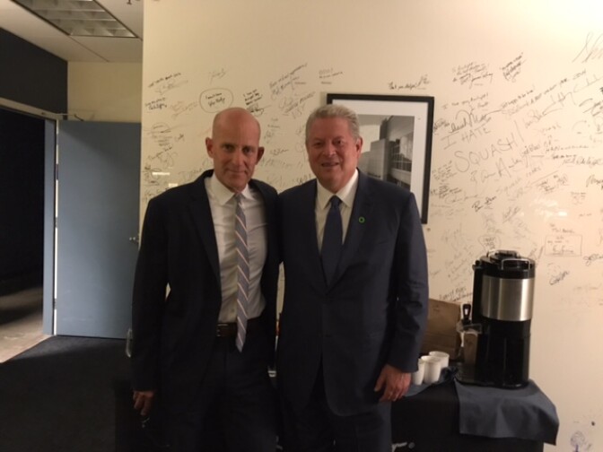 The Frame's John Horn spoke with former Vice President Al Gore about his documentary "An Inconvenient Sequel: Truth to Power," fake news and the reality of climate change.