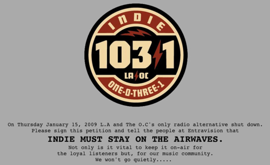 The front page of Let Indie Live