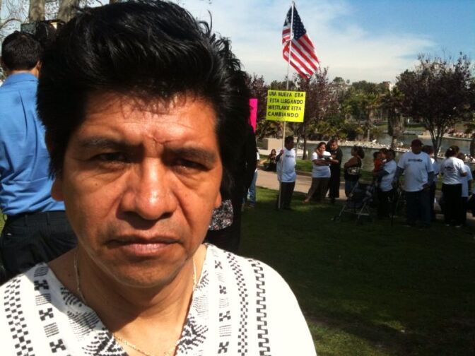 Victor Lopez is a Guatemalan community activist who says police have done a better job reaching out to his community in the wake of the shooting of a Guatemalan day laborer.