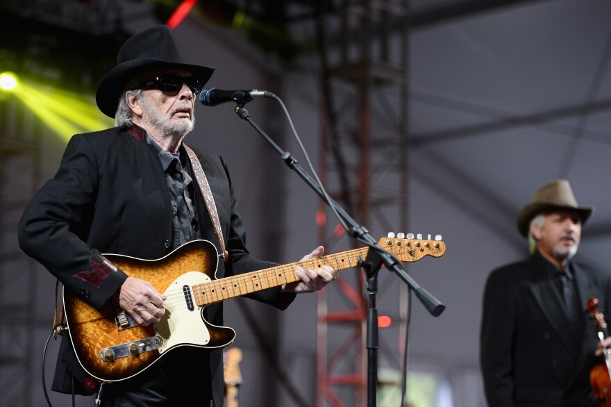 Musician/songwriter Merle Haggard performs onstage during day 3 of the Big Barrel Country Music Festival on June 28, 2015 in Dover, Delaware.  (Photo by Stephen Lovekin/Getty Images for Big Barrel)