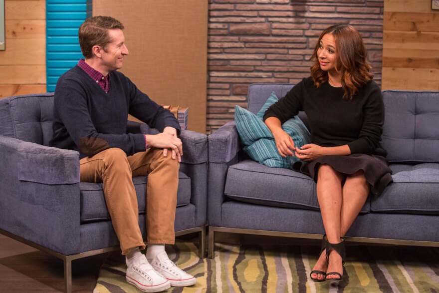 "Comedy Bang! Bang!" host Scott Aukerman interviews Maya Rudolph. 