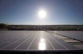Gov. Jerry Brown signed a bill into law requiring California to use more renewable sources of energy, such as the solar panels seen here, by 2020.