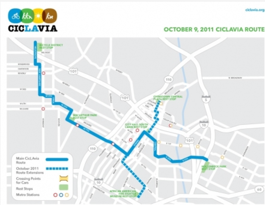 CicLAvia Unveils a New, Lengthier Route for October LAist