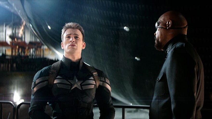 A scene from "Captain America: The Winter Soldier."