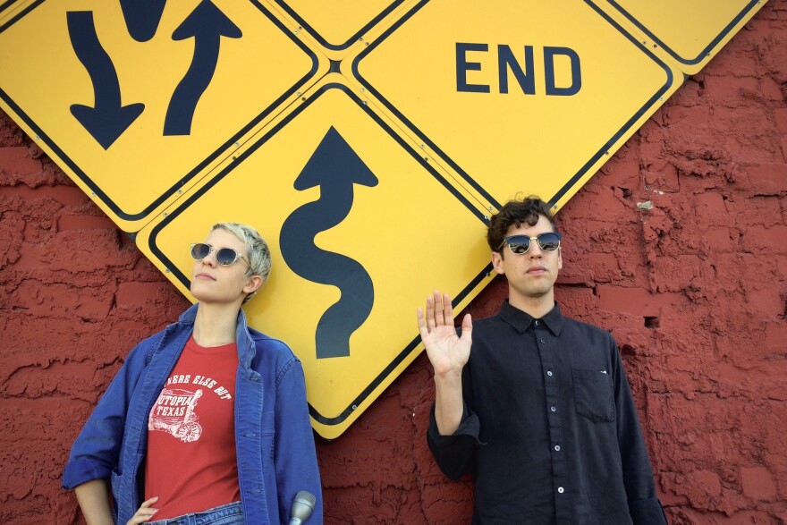 Claire Evans and Jona Bechtolt of YACHT