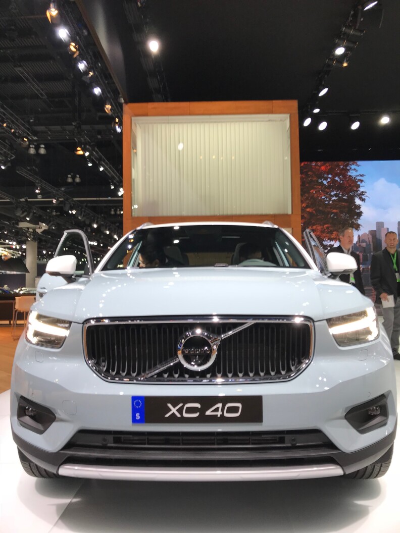 Volvo's new XC 40, it's new compact crossover.