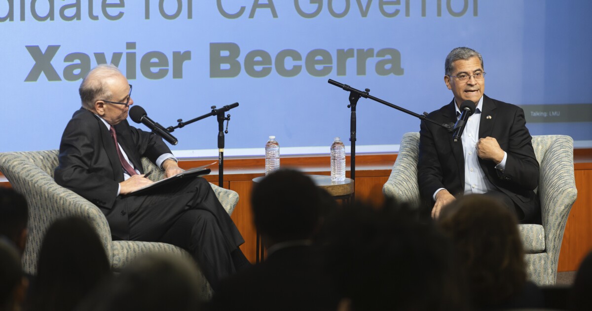 Xavier Becerra talks to LAist about why he should be California's next governor (Transcript)