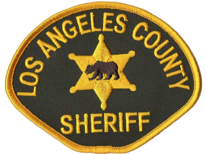 Los Angeles County Sheriff insignia.