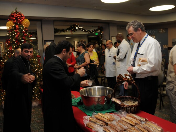 Armenians celebrate Armenian Christmas, Jan. 5, 2012.