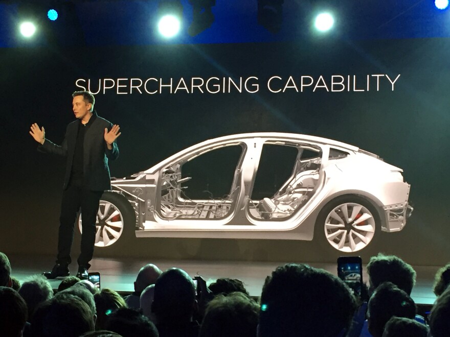 As First Model 3 Rolls Off The Line Can Tesla Sustain Momentum Kpcc Npr News For Southern California 3 Fm As First Model 3 Rolls Off The Line Can Tesla Sustain Momentum Kpcc Npr News For Southern California 3 Fm