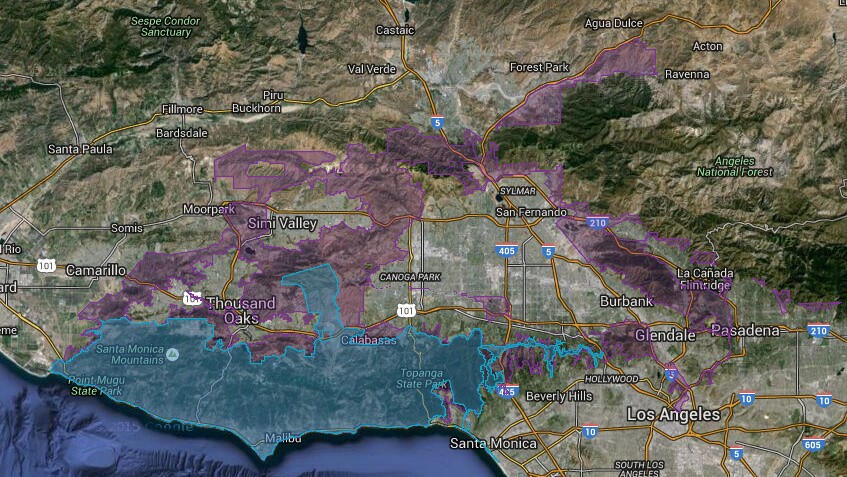 A map depicting Schiff's proposal includes much of the territory the National Parks Service identified in February as its preferred option, plus more land that the Parks Service did not request but that had public support for inclusion.