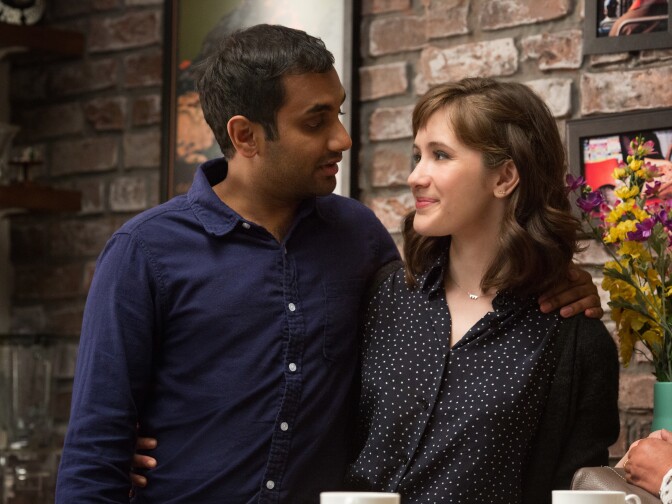 Aziz Ansari and Noel Wells in the Netflix show "Master of None."