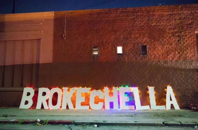Can't afford Coachella? Brokechella has emerging bands playing for a lower price.