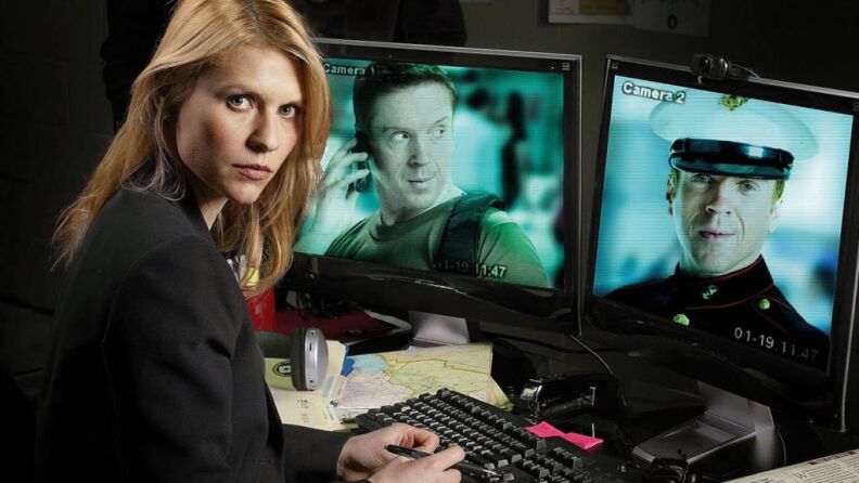 Claire Danes in "Homeland."