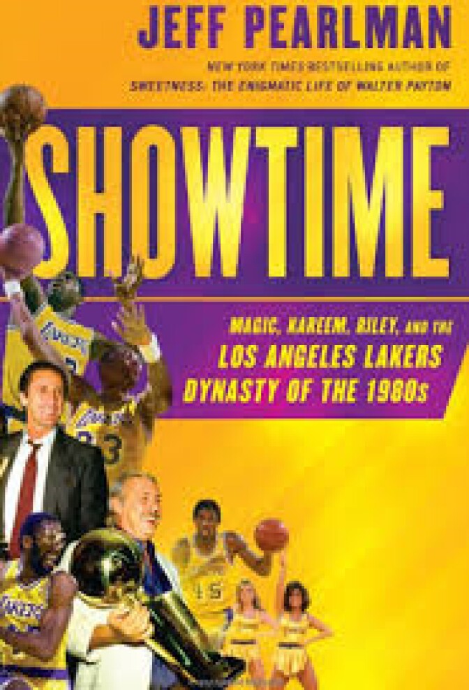 “Showtime: Magic, Kareem, Riley, and the Los Angeles Lakers Dynasty of the 1980s” (Gotham, 2014), written by Jeff Pearlman. 