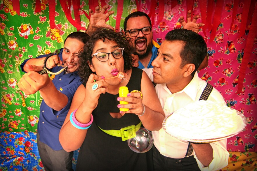 The latest album from the L.A.-based band La Santa Cecilia is a typically eclectic collection. 