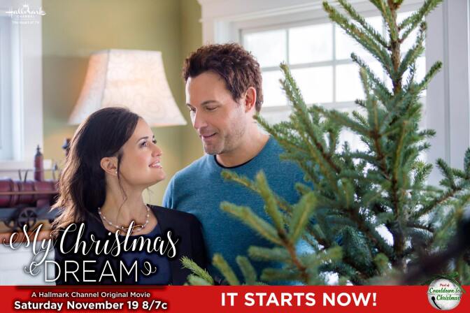 The Hallmark Channel Original Movie “My Christmas Dream“ starring Danica McKellar, David Haydn-Jones and Deidre Hall.