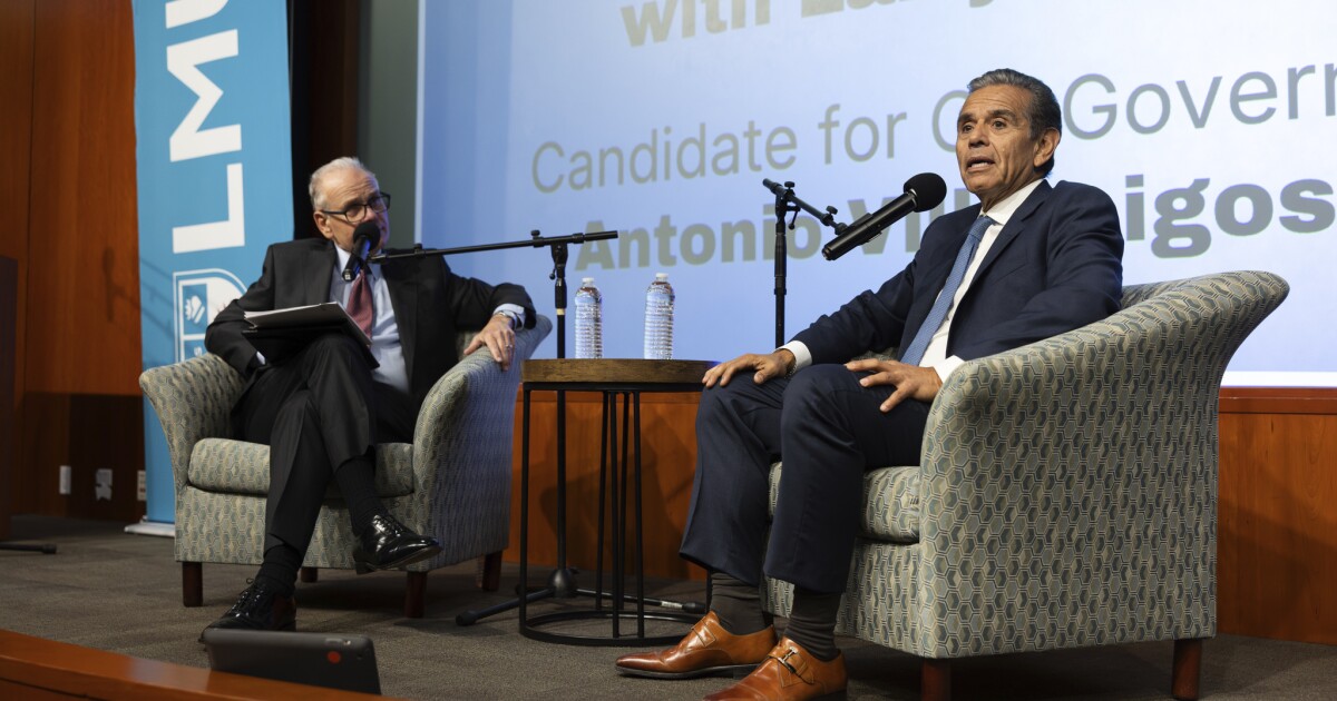 Antonio Villaraigosa talks to LAist about why he should be California's next governor (Transcript)
