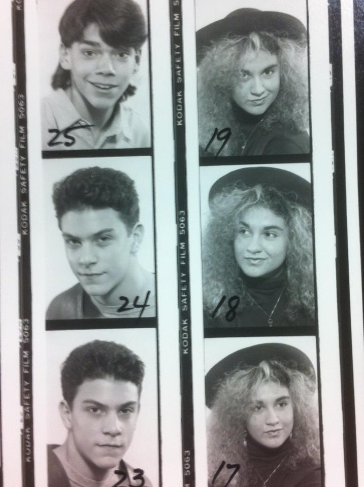Take Two host Alex Cohen's awkward school photos from 11th grade when she was 15 years old. 