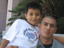 Carlos Zamora turned down a offer to join the Mexican Mafia prison gang because he wanted to be there for his family, including his son Jonathan.