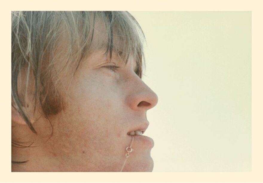 Founding member of the Rolling Stones Brian Jones on tour in the U.S. in 1965.