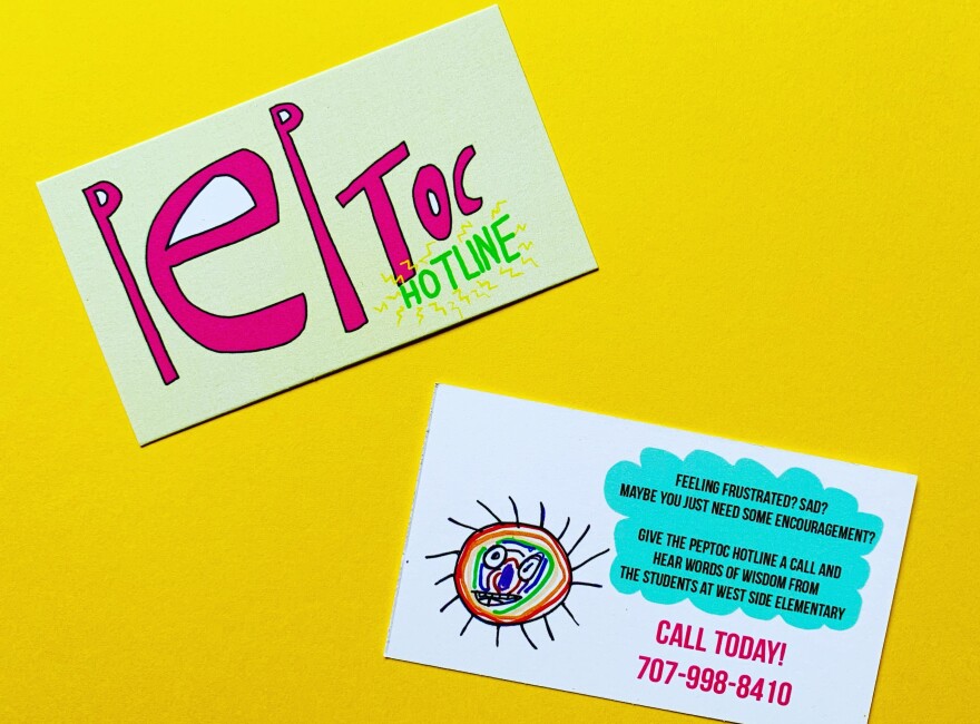 Written instructions for reaching the pipeline are placed on a bright yellow background. Call Today! 707-998-8410