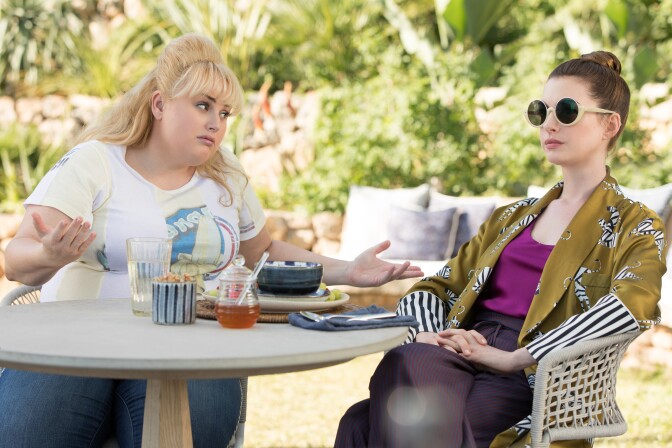 NW_03406-03416_R_COMP
Rebel Wilson stars as Penny Rust and Anne Hathaway as Josephine Chesterfield 
in THE HUSTLE, a Metro Goldwyn Mayer Pictures film.
Credit: Christian Black / Metro Goldwyn Mayer Pictures© 2018 Metro-Goldwyn-Mayer Pictures Inc.  All Rights Reserved.

