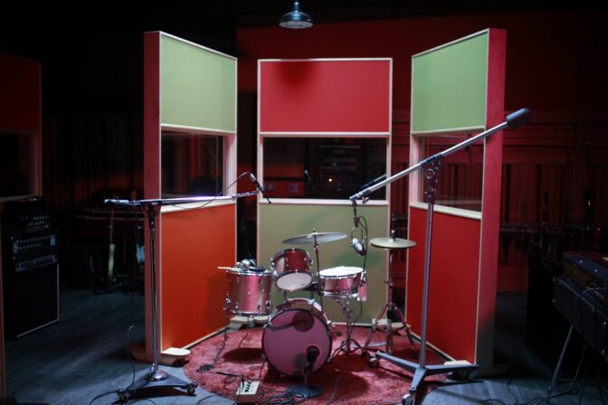 Adrian Younge's Linear Labs Studio in Highland Park.