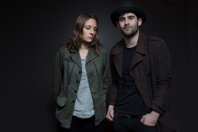 Black Rebel Motorcycle Club’s Leah Shapiro and Robert Levon Been at KPCC.