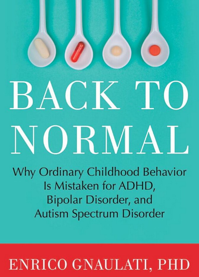 Cover of the book "Back To Normal."