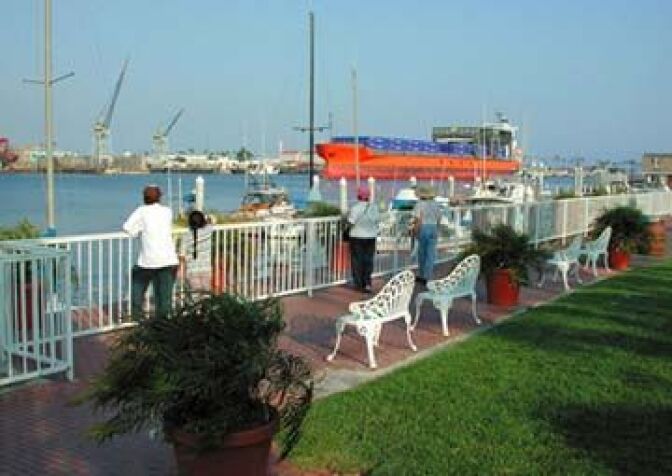Ports O' Call Village was built in the 1960's. The village's owner, the Port of Los Angeles, plans to redevelop the property.