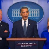 US President Barack Obama speaks about the US strategy for military and civilian operations in Afghanistan and Pakistan following a two-month review process of the nine-year war, in the Brady Press Briefing Room at the White House in Washington, DC, December 16, 2010.
