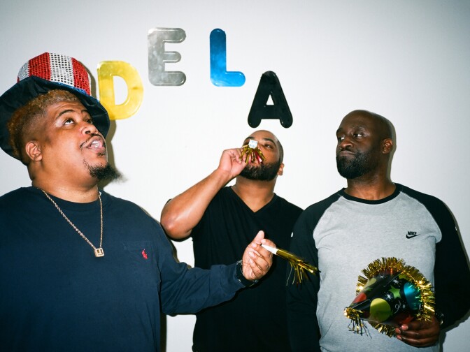 The hip-hop group De La Soul. 