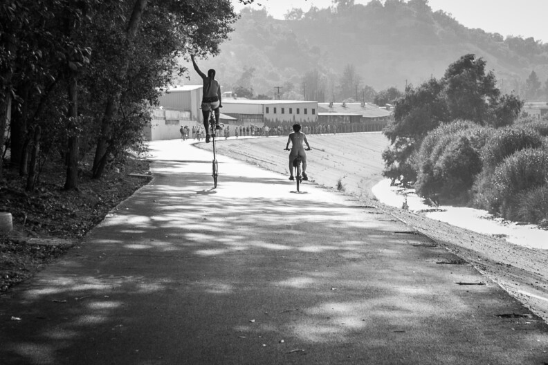 Photographer Rafael Cardenas' new book is called Mas Aca, or Further Here.