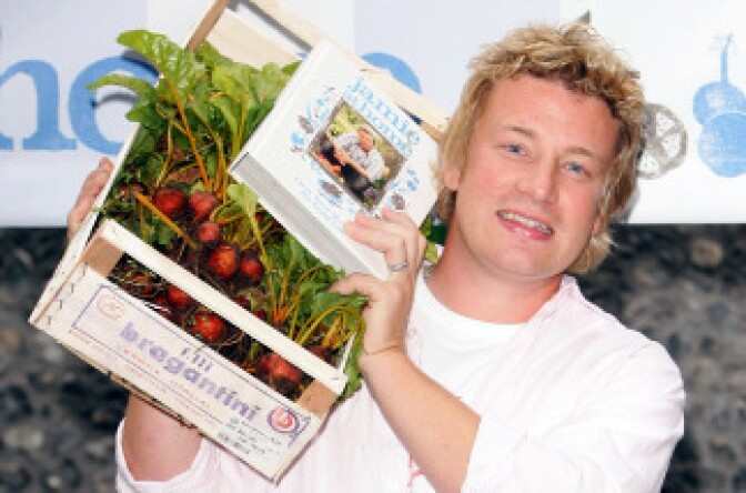 Jamie Oliver is starting a "food revolution"