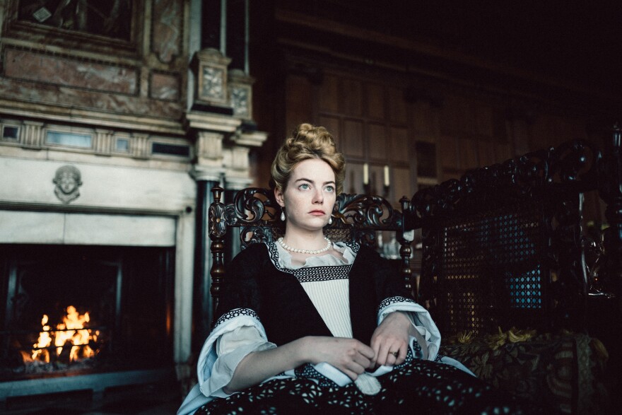 Emma Stone stars in 20th Century Fox's "The Favourite"