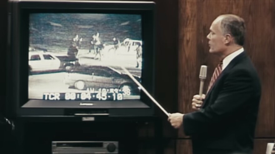 Footage from National Geographic's documentary "LA 92."