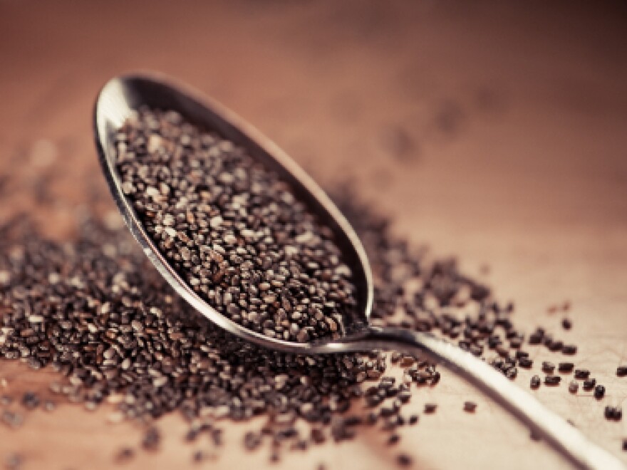 The chia plant is "a petite nutrient-packed powerhouse" writes Wayne Coates. There is evidence that the Aztecs used the seeds as early as 3,500 B.C.