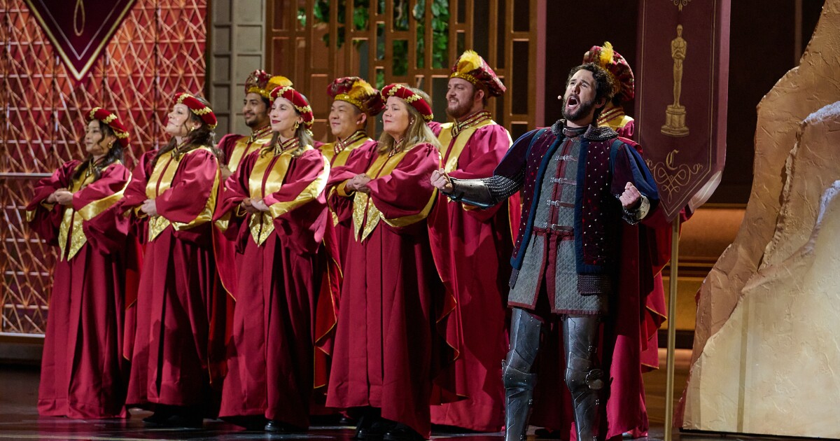 Josh Groban on that operatic bit at the Oscars, his new album and the value of arts education