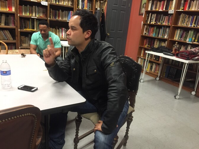 Ramon De Ocampo runs lines for The Antaeus Company's production of Shakespeare's "Henry IV, Part I"