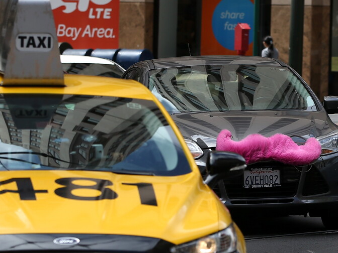 Uber and Lyft are cab companies biggest competitor, calling some to question the role of the taxi industry in funding LAPD stings. 