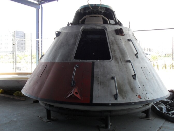 "Boilerplate #12" - the first Apollo command module to fly