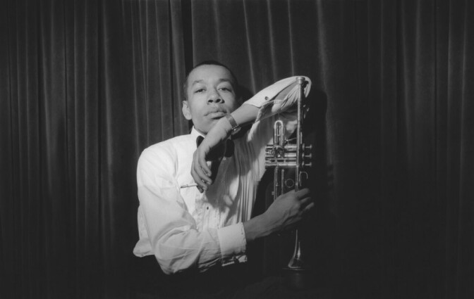 A portrait of Lee Morgan from 1960 featured in the documentary "I Called Him Morgan," directed by Kasper Collin.