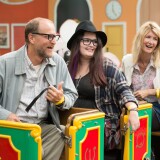 (From L-R): Woody Harrelson as "Wilson", Isabella Amana as "Claire" and Laura Dern as "Pippi" in the film "Wilson."
