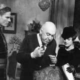 Romy Schneider, Otto Preminger, and Tom Tryon in The Cardinal (1963) 