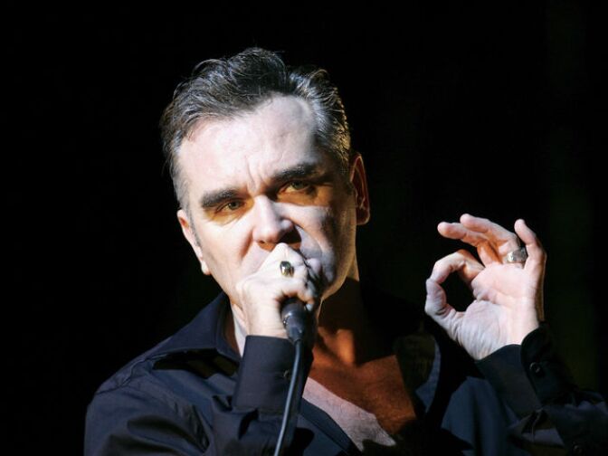 File photo of Morrissey in concert