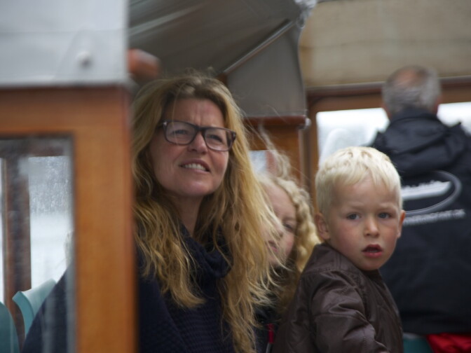 Copenhagen mom, Eva Ørum, put her now 4-year-old August into the local state-run childcare center when he was 10 months old. August loves nature and bugs and feathers, according to his mother. 