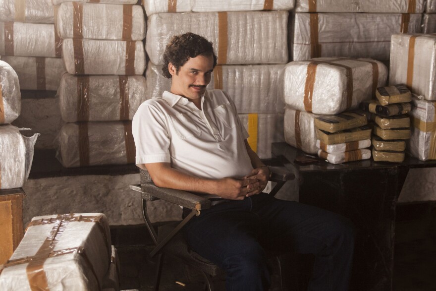 Wagner Moura stars as Pablo Escobar in the Netflix series "Narcos."