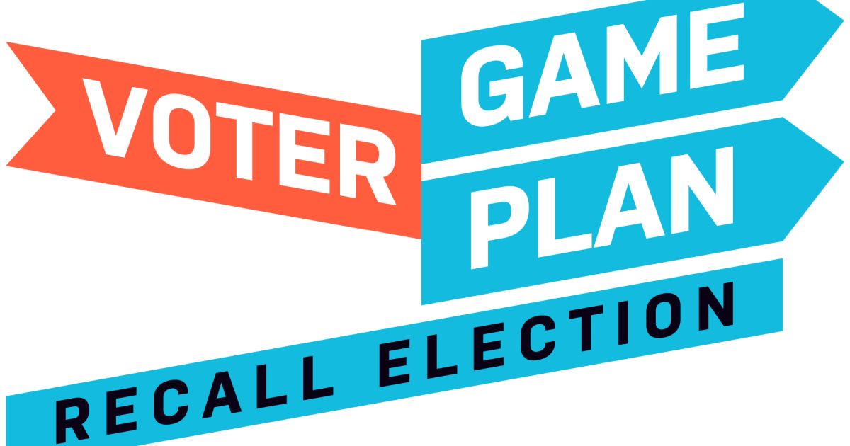 2021 Voter Game Plan Recall Election LAist